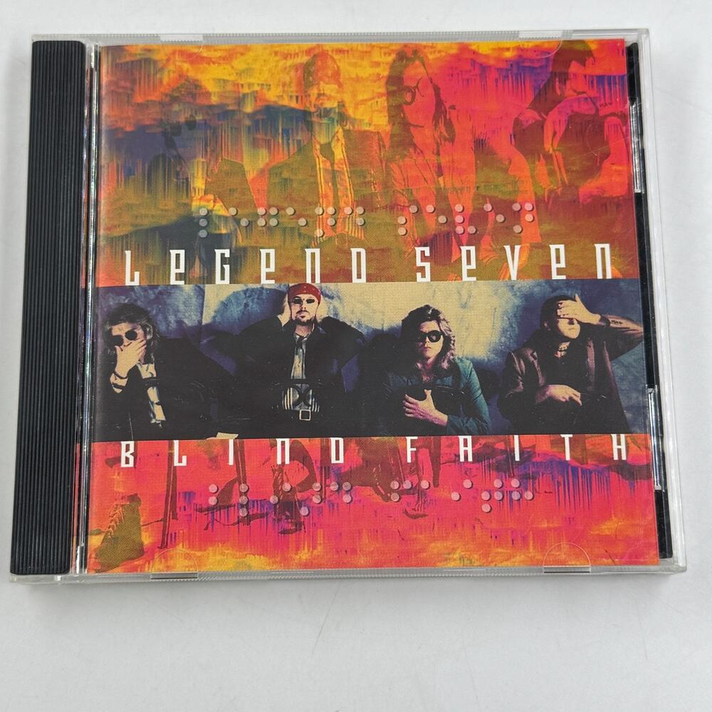 LEGEND SEVEN Blind Faith 1993 WORD Records CD in USA EX Cond DISC IS NEAR MINT!